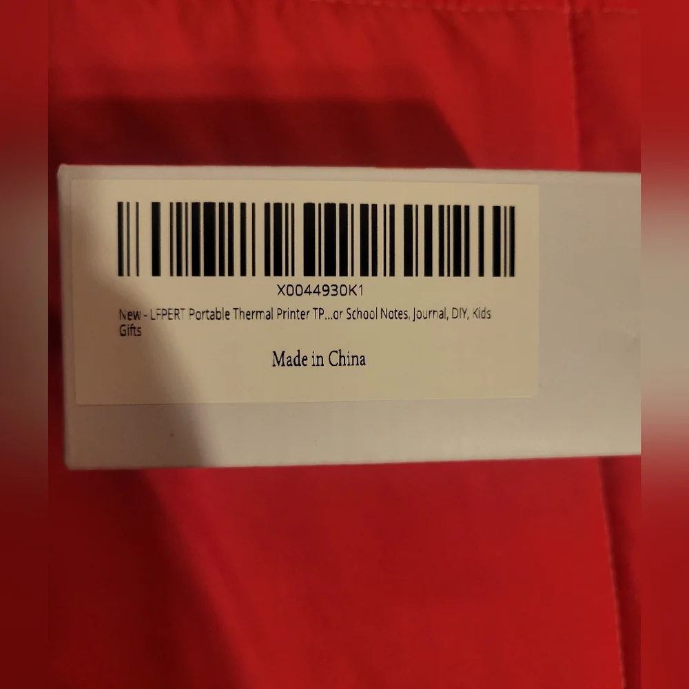 Pocket Thermal Printer NIB